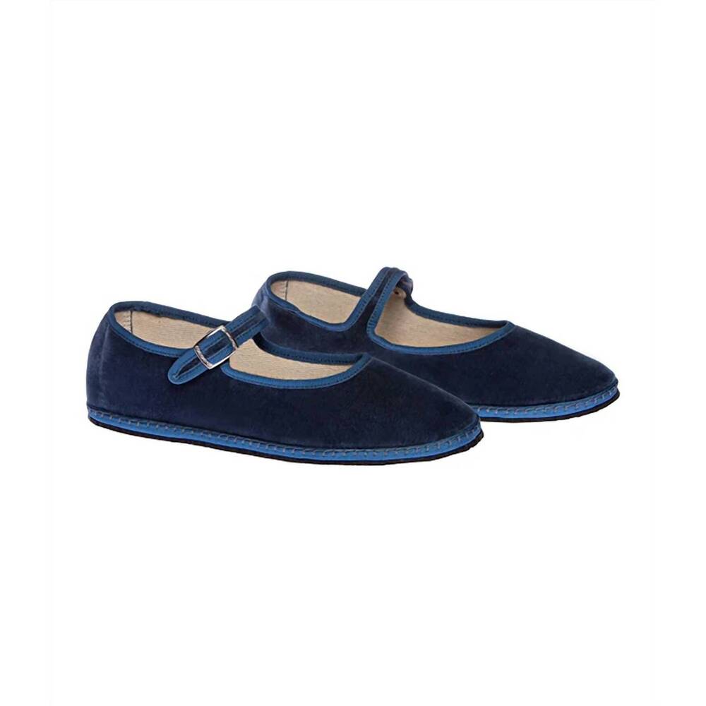 NEW VIBI VENEZIA women's mary jane shoe in delphina blue